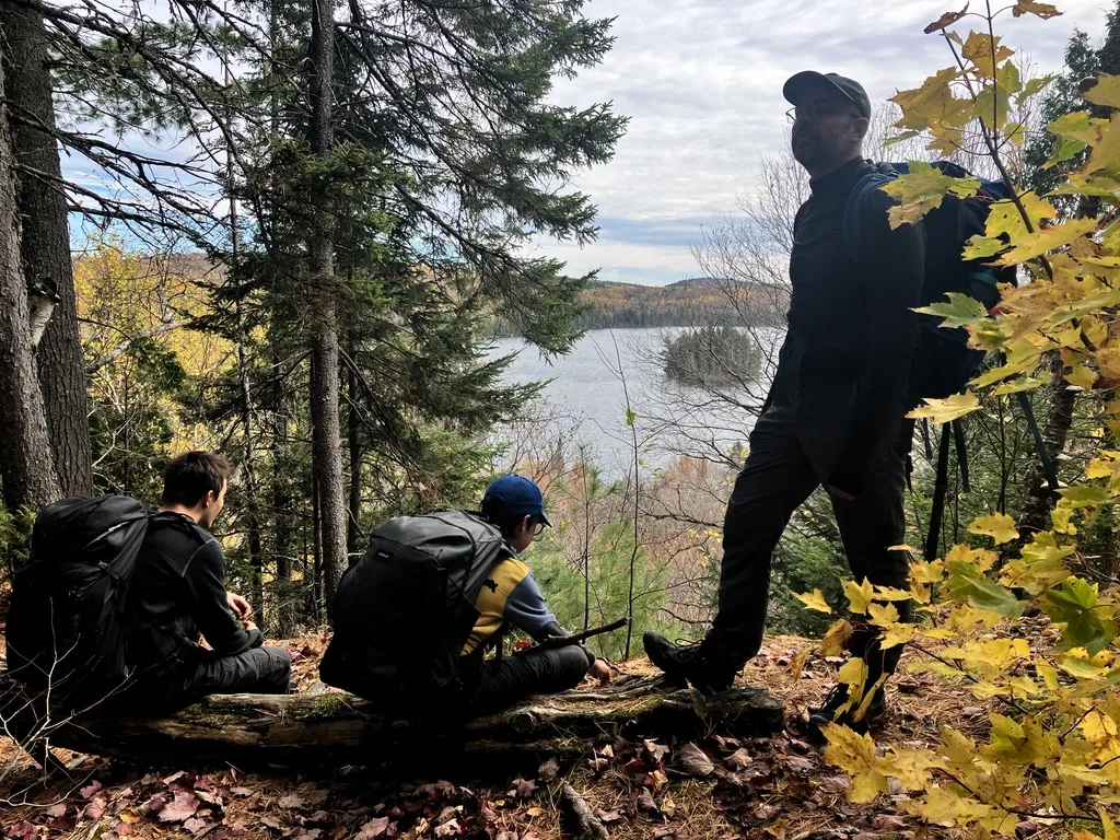 Vue sur le lac Thibert